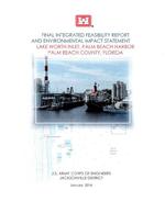 Final integrated feasibility report and environmental impact statement, Lake Worth Inlet, Palm Beach Harbor, Palm Beach County, Florida
